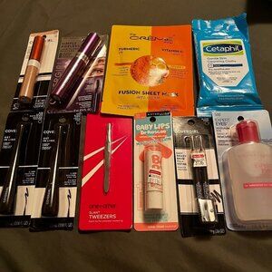 Assorted Bundle of Makeup Cosmetics Skin Care (10 items)